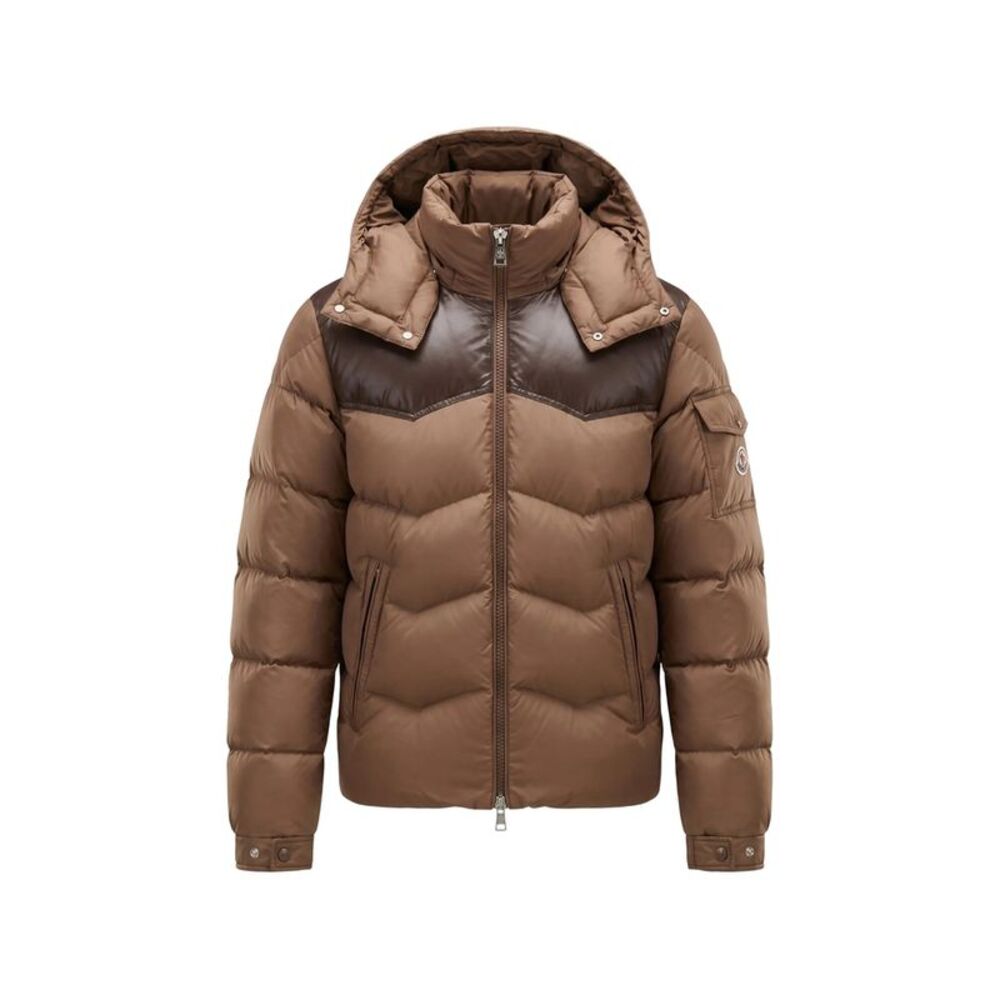 Moncler Brown Jackets Men